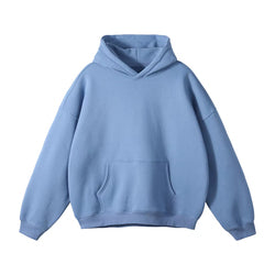 Men's Clothing Hoodies Sweatshirts Custom Logo Top Quality 100% Cotton French Terry Pullover Hoodies